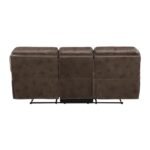 8517BRW-3 Double Reclining Sofa - Image 3