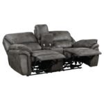 8517GRY-2PW Power Double Reclining Love Seat with Center Console - Image 4
