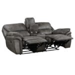 8517GRY-2 Double Reclining Love Seat with Center Console - Image 4