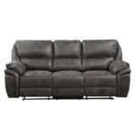 8517GRY-3 Double Reclining Sofa