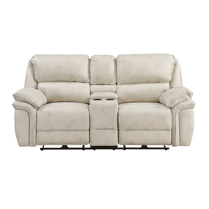 8517PWT-2PW_noBG_front__l.jpg 8517PWT-2PW Power Double Reclining Love Seat with Center Console - Image 1