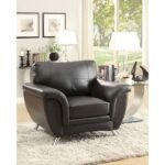 8523BLK-1 CHAIR, BLK BONDED LEATHER MATCH - Image 2