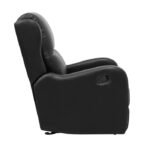 8527BLK-1GD Glider Reclining Chair - Image 3