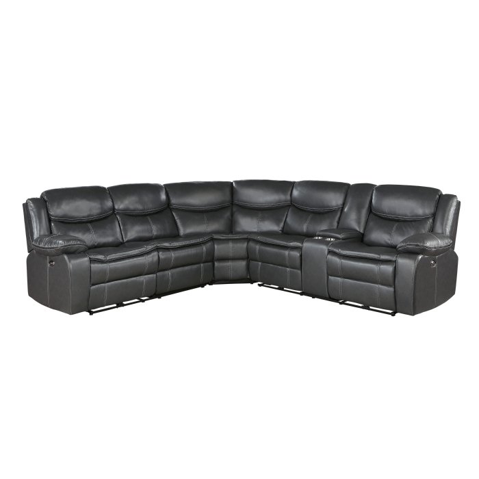 8528DG_noBG__l.jpg 8528DG*SCPW 3-Piece Power Reclining Sectional with Right Console - Image 1
