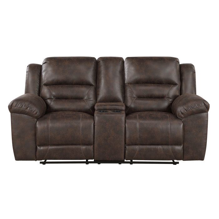 8538DB-2_noBG_f__l.jpg 8538DB-2 Double Reclining Love Seat with Center Console - Image 1