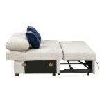 8548BE-2ACL Convertible Armless 2-Seater with Pull-out Bed and Click Motion Back - Image 6