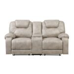 8560PT-2 Double Reclining Love Seat with Center Console