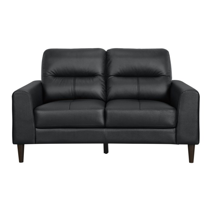 8566BLK-2_noBG___l.jpg 8566BLK-2 Love Seat - Image 1