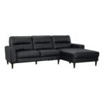 8566BLK*SC 2-Piece Sectional with Right Chaise - Image 2