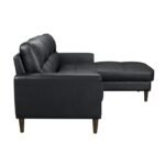 8566BLK*SC 2-Piece Sectional with Right Chaise - Image 3