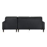 8566BLK*SC 2-Piece Sectional with Right Chaise - Image 5