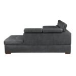 8567GY*SC 2-Piece Sectional with Pull-out Bed and Right Chaise with Hidden Storage, Adjustable Headrests - Image 5