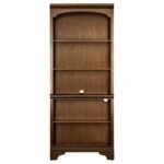 HARTSHILL 78-INCH 5-SHELF BOOKCASE BURNISHED OAK - Image 3