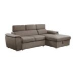 8228TP* 2-Piece Sectional with Adjustable Headrests, Pull-out Bed and Right Chaise with Hidden Storage - Image 3