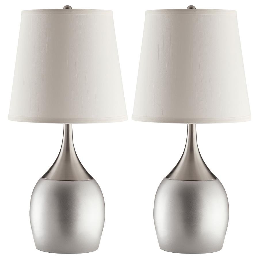 901471_001x900.jpg TENYA 24-INCH EMPIRE SHADE URN TABLE LAMP SILVER (SET OF 2) - Image 1