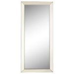 BARNETT 30 X 70 INCH FULL LENGTH FLOOR OR WALL MIRROR SILVER