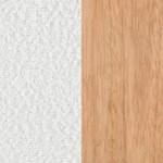 FITZROY BOUCLE UPHOLSTERED ACCENT ARM CHAIR IVORY - Image 11