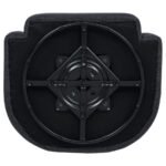 MOSSBROOK FABRIC UPHOLSTERED SWIVEL ACCENT CHAIR ANTHRACITE - Image 9