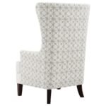 PIPPIN UPHOLSTERED HIGH WINGBACK ACCENT CHAIR LATTE - Image 6