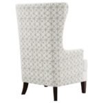 PIPPIN UPHOLSTERED HIGH WINGBACK ACCENT CHAIR LATTE - Image 8