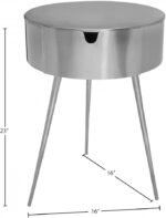 Bali Iron Side Table | Nightstand - Image 6