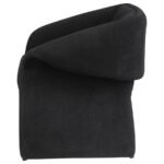 RAMSEY UPHOLSTERED SLOPED ARM ACCENT CHAIR BLACK - Image 5