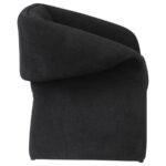 RAMSEY UPHOLSTERED SLOPED ARM ACCENT CHAIR BLACK - Image 8