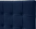 Elly Velvet Upholstered Bed - Image 7