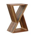 LILY SOLID RECLAIMED WOOD ACCENT SIDE TABLE NATURAL