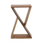LILY SOLID RECLAIMED WOOD ACCENT SIDE TABLE NATURAL - Image 6