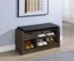 ARRINGTON STORAGE BENCH SMOKED OAK - Image 2