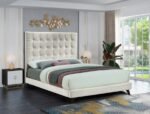 Elly Velvet Upholstered Bed - Image 2