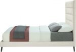Elly Velvet Upholstered Bed - Image 4