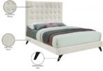 Elly Velvet Upholstered Bed - Image 11