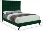 Elly Velvet Upholstered Bed - Image 10