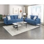 9124BUE-2 Love Seat - Image 8