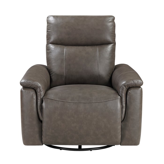 9144DB-1_noBG_front__l.jpg 9144DB-1 Swivel Glider Reclining Chair - Image 1