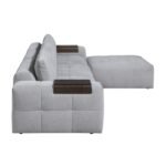 9155GY*41L1ROT 4-Piece Modular Sectional with Ottoman - Image 3