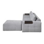 9155GY*41L1ROT 4-Piece Modular Sectional with Ottoman - Image 4