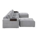 9155GY*61L1R2OT 6-Piece Modular Sectional with Two Ottomans - Image 4