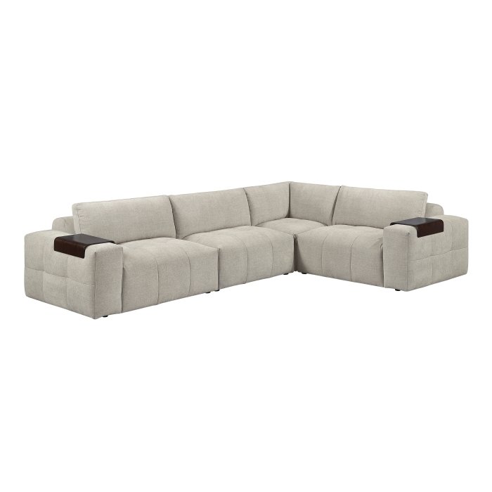 9155TP-41L1R_noBG_front__l.jpg 9155TP*41L1R 4-Piece Modular Sectional - Image 1