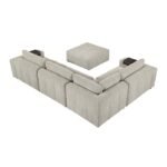 9155TP*51L1ROT 5-Piece Modular Sectional with Ottoman - Image 4