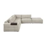 9155TP*51LOT 5-Piece Modular Sectional with Ottoman - Image 3