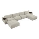 9155TP*61L1R2OT 6-Piece Modular Sectional with Two Ottomans - Image 2