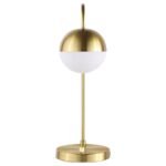 MERRICK 21-INCH SPHERICAL ARCHED BEDSIDE TABLE LAMP GOLD - Image 3