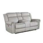 9204MT-2PW Power Double Reclining Love Seat with Center Console - Image 2