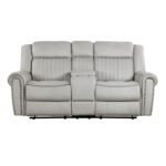 9204MT-2 Double Reclining Love Seat with Center Console