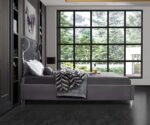 Ghost Velvet Upholstered Bed - Image 5