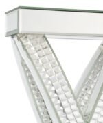 DOMINICK 31-INCH TAPERED MIRRORED ACRYLIC TABLE LAMP SILVER - Image 4