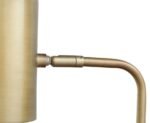 JODIE 55-INCH ADJUSTABLE FLOOR LAMP SIDE TABLE ANTIQUE BRASS - Image 6